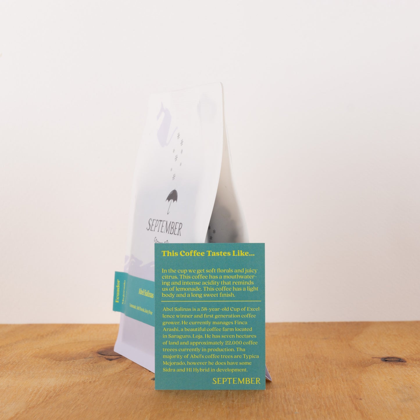 September - Ecuador - Abel Salinas - Mejorado - Washed