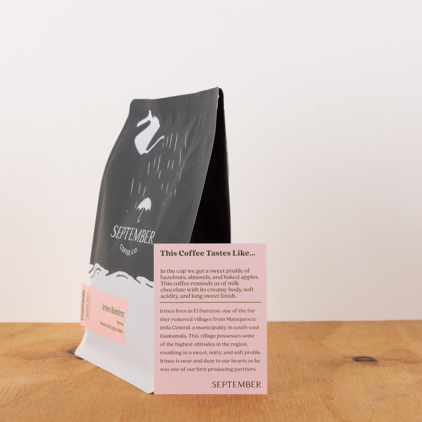 September - Guatemala - Irineo Ramirez - Pache - Washed - Espresso