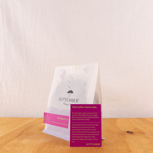 September - Kenya - Karimukui AA - Field Blend - Washed