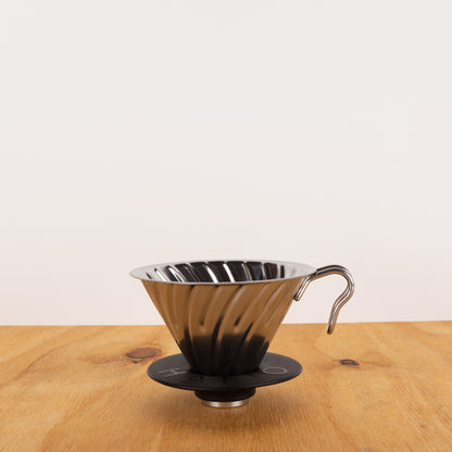Hario V60 02 Dripper - Filter - Edelstahl