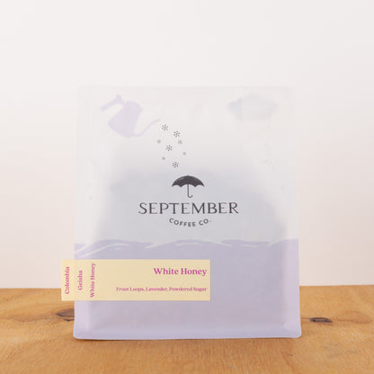 September - Kolumbien - Sebastian Ramirez - Gesha - White Honey