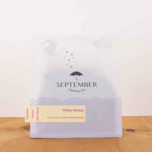 September - Kolumbien - Sebastian Ramirez - Gesha - White Honey